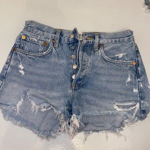 Agolde Jean shorts